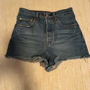 High Rise Ribcage Shorts